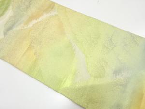 アンティーク　遠山模様織り出し袋帯（材料）